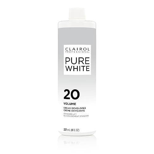 Clairol Professional Clairoxide Pure White - Desarrollador de crema de 20 volúmenes, 8 onzas líquidas (paquete de 1)