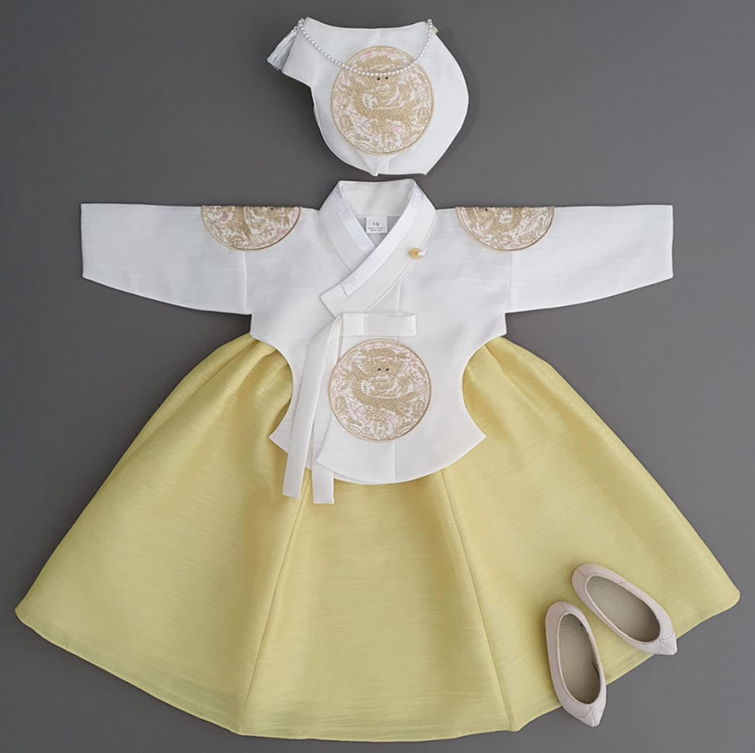 Baekil Dol Hanbok: Baby Girl Korean Traditional Dress - 100 Days to 12 Months, 4 Colors
