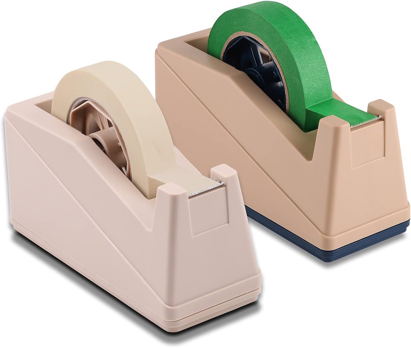 Lichamp 2 Pack Desktop Tape Dispenser Holder with Large 3