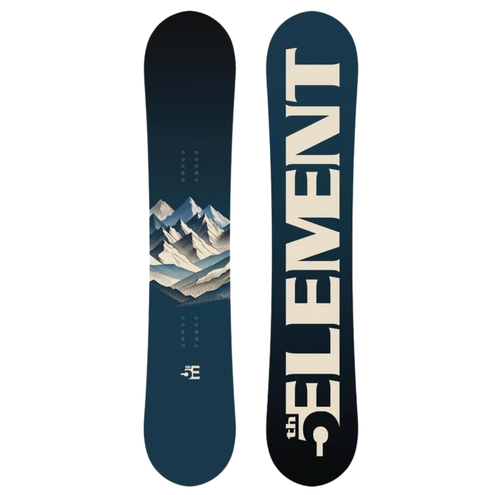 5th Element Men's Freestyle All-Mountain Twin Snowboard