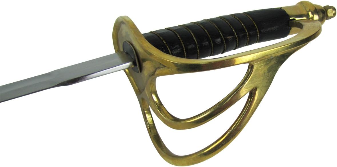 Treasure Gurus 1860 Civil War Era Light Cavalry Sabre/Field Officer/Officers Sword w/Scabbard