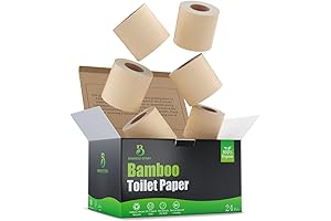 Chemical-Free Premium Bamboo Toilet Paper