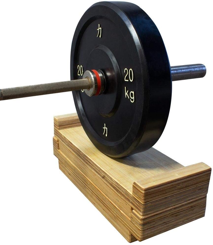 Premium Wooden Deadlift Blocks (Stackable) ubicaciondepersonas.cdmx