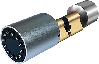 Smart Lock, Fingerprint Lock. Z50 Variable Size Password Lock Fingerprint Door Lock Smart Door Lock Outdoor Door Lock Electronic Lock Tuya APP Cylinder Door (Color : Tuya Password)