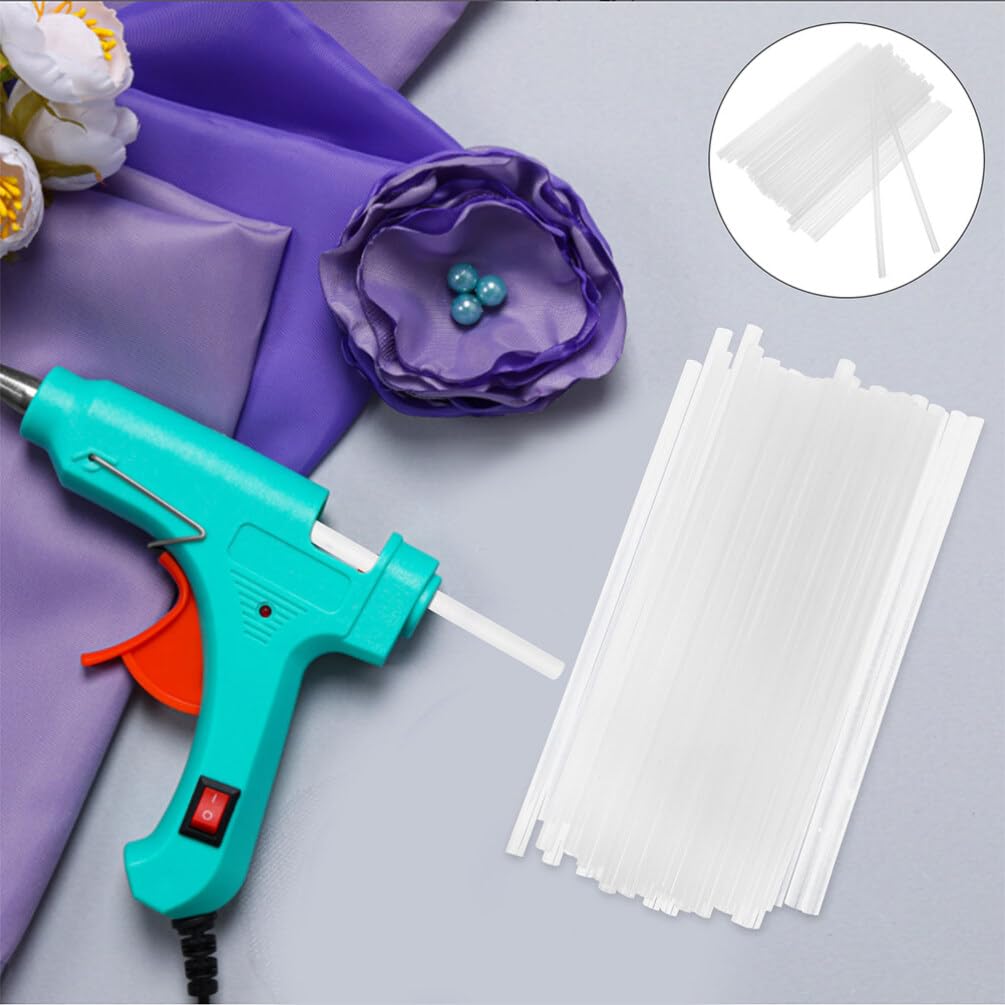 100pièces Bâtons De Colle à Chaud Adhésif Transparent Pour Artisanat Lot De Outils De Bricolage Pratiques Pour Projets Matériau Sécurisé Et Fiable