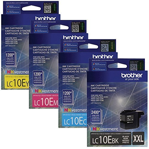 Brother LC10E Extra High Yield Ink Cartridge Set