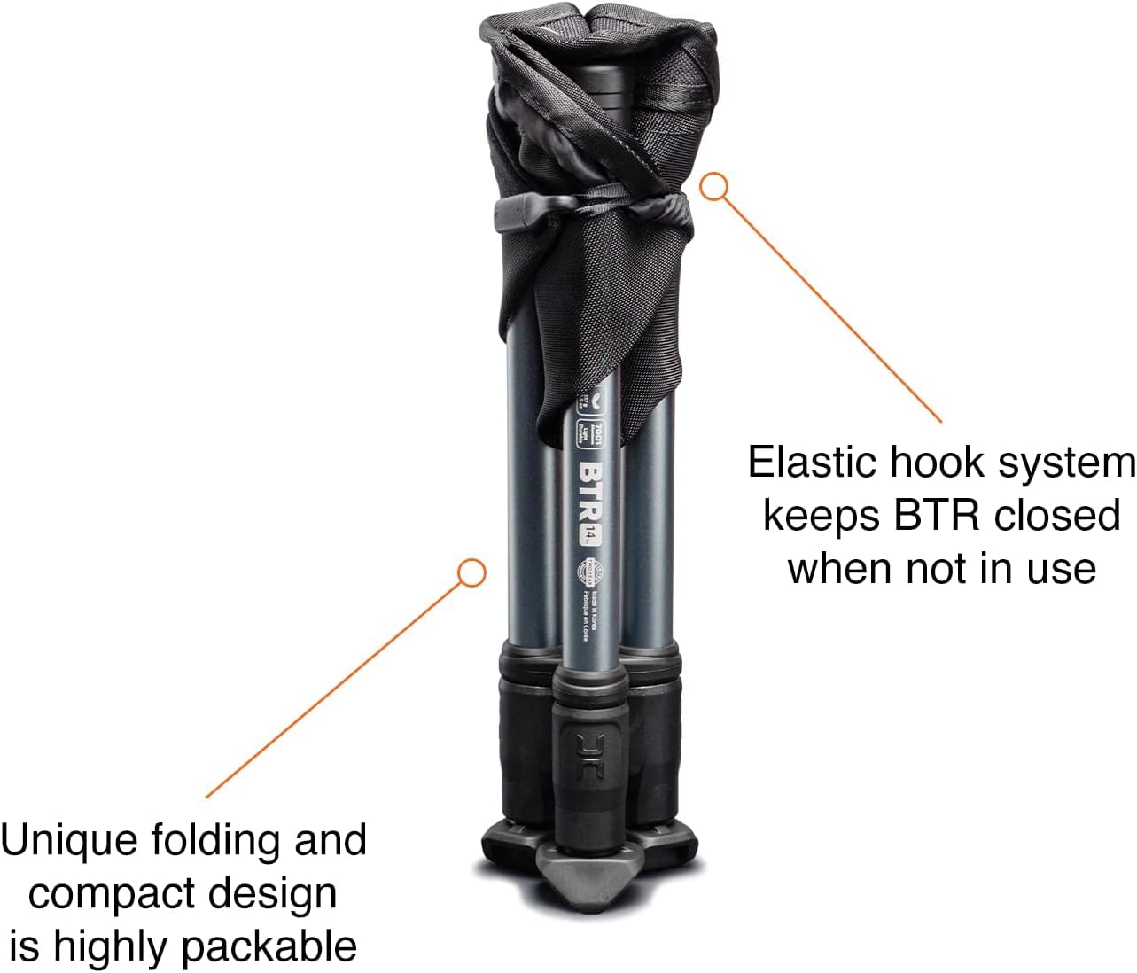 Hillsound BTR Stool for Ultralight Backpacking & Hiking, Lightweight Camping Chairs, Compact Portable Outdoor Seat