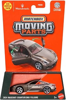 MBX MOVING PARTS - 2024 MASERATI GRANTURISMO FOLGORE マッチボックス ムービングパーツ - 2024 セラティ グランツーリスモ フォルゴーレ MOVING PARTS CASE G US 輸入版 [並行輸入品]