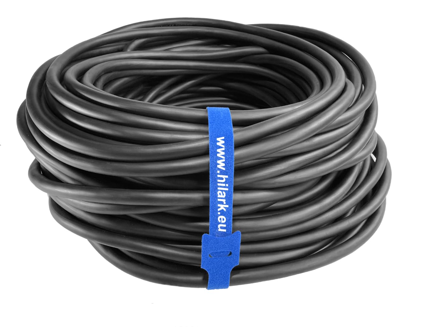 Hilark - Cavo 5 fili, 2,5 mm2 H07RN-F, 5 x 2,5 mm2 (5 g2,5 mm2) (75 m, nero)