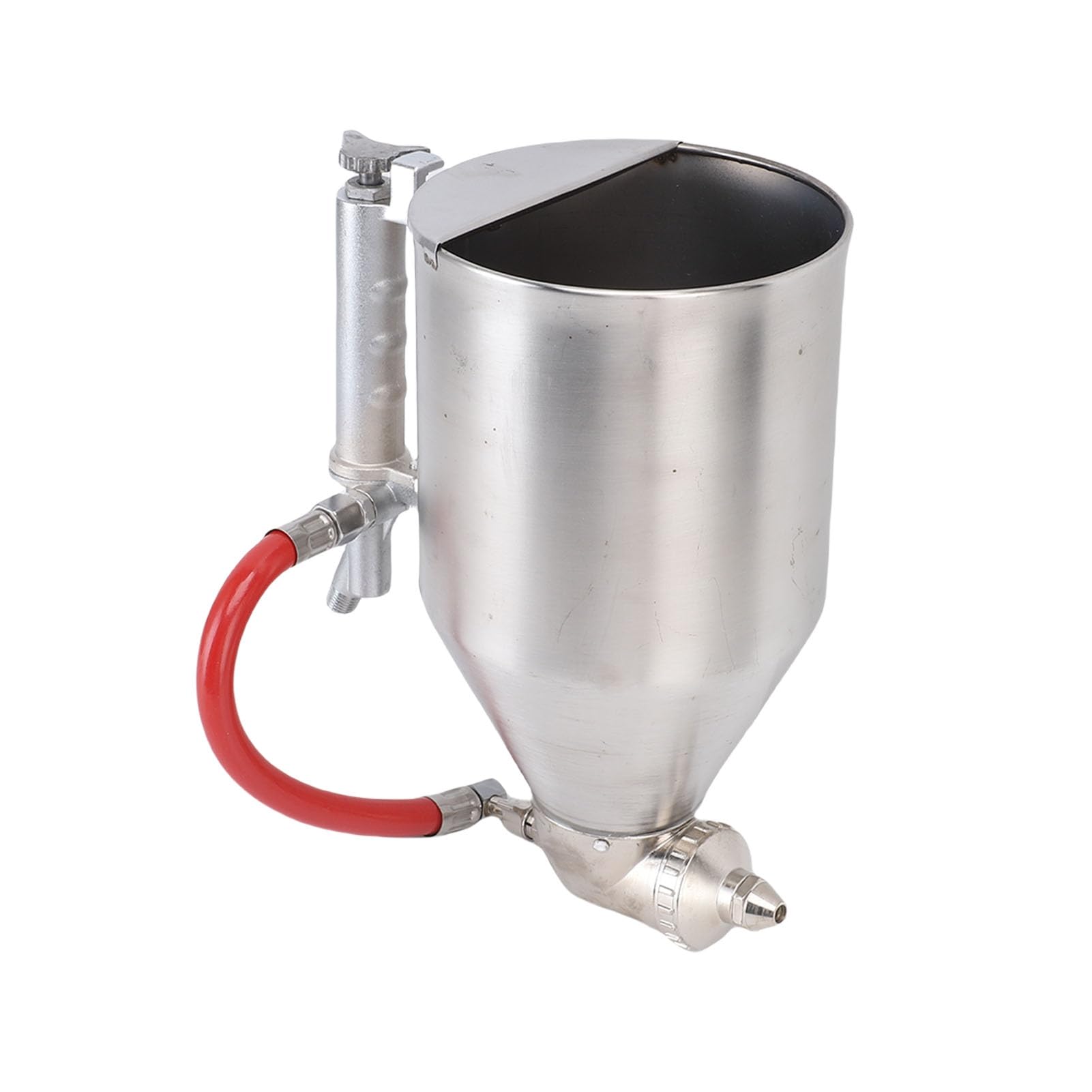 VBESTLIFE Pulporteur de Mortier de Ciment de 3,5 L, Texture Murale de Peinture de Pistolet en Béton en Béton avec Buses de 4 à 8 Mm pour Murs