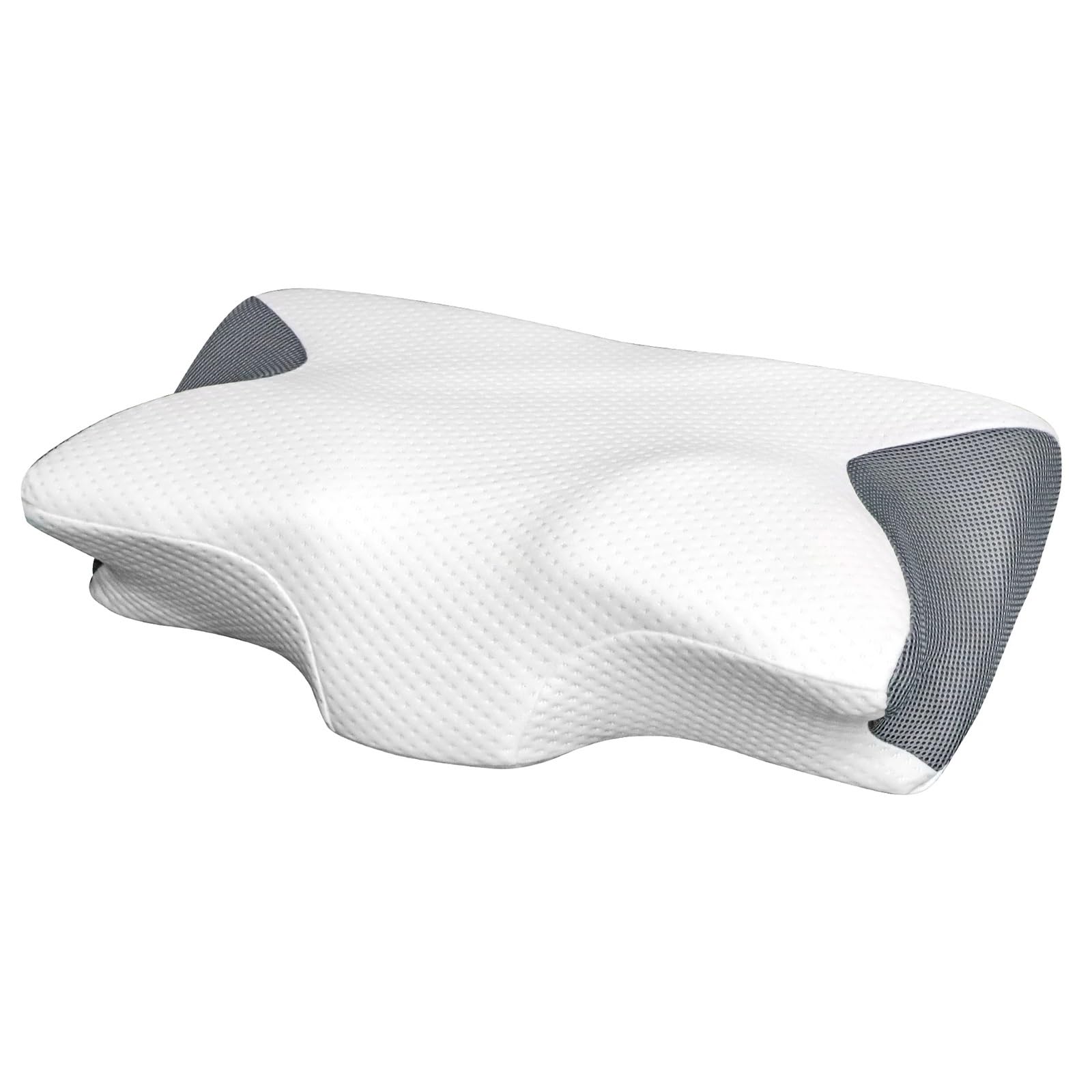 FGUJSUR Latex Pillow Butterfly Sleep Memory Pillow Slow Rebound Comfortable 2 In 1 Ergonomic Cervical Orthopedic Neck Bed Beding(Pillow)