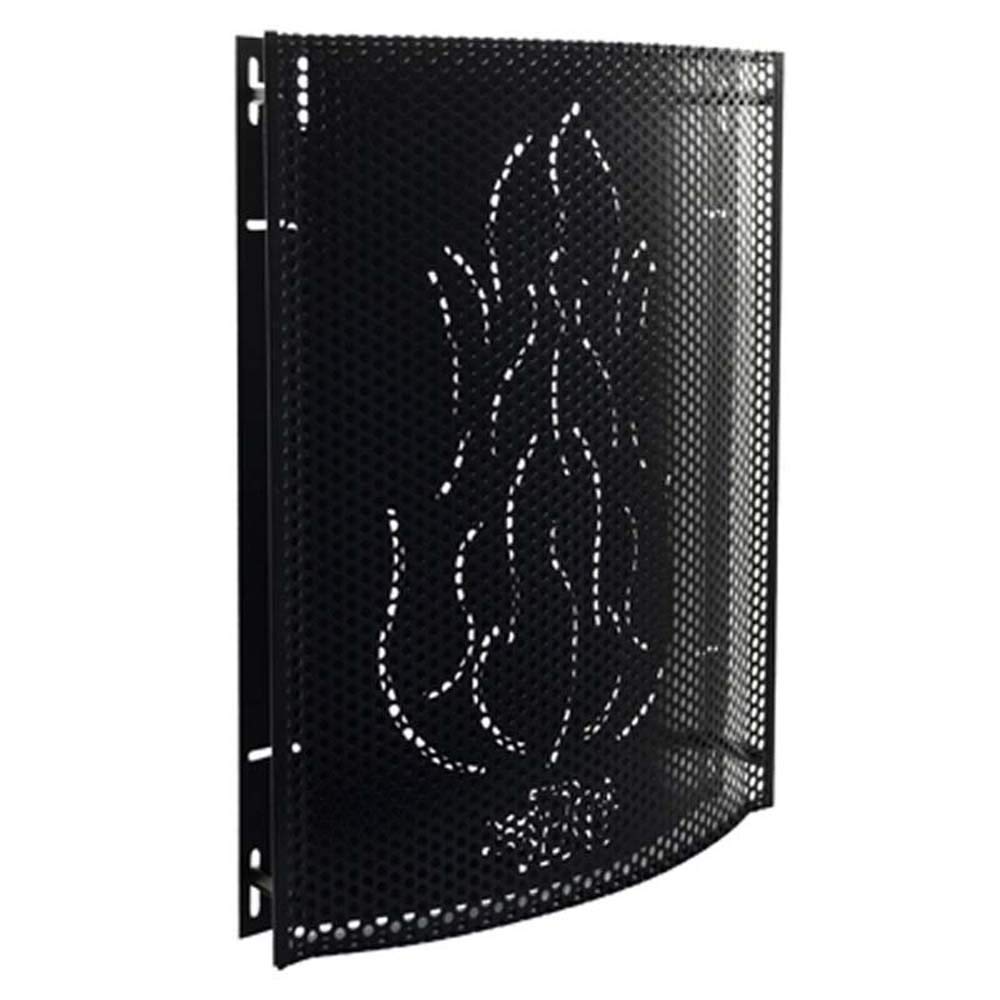 Termoscudo para estufas de pellets y chimenea, 380 x 500 mm