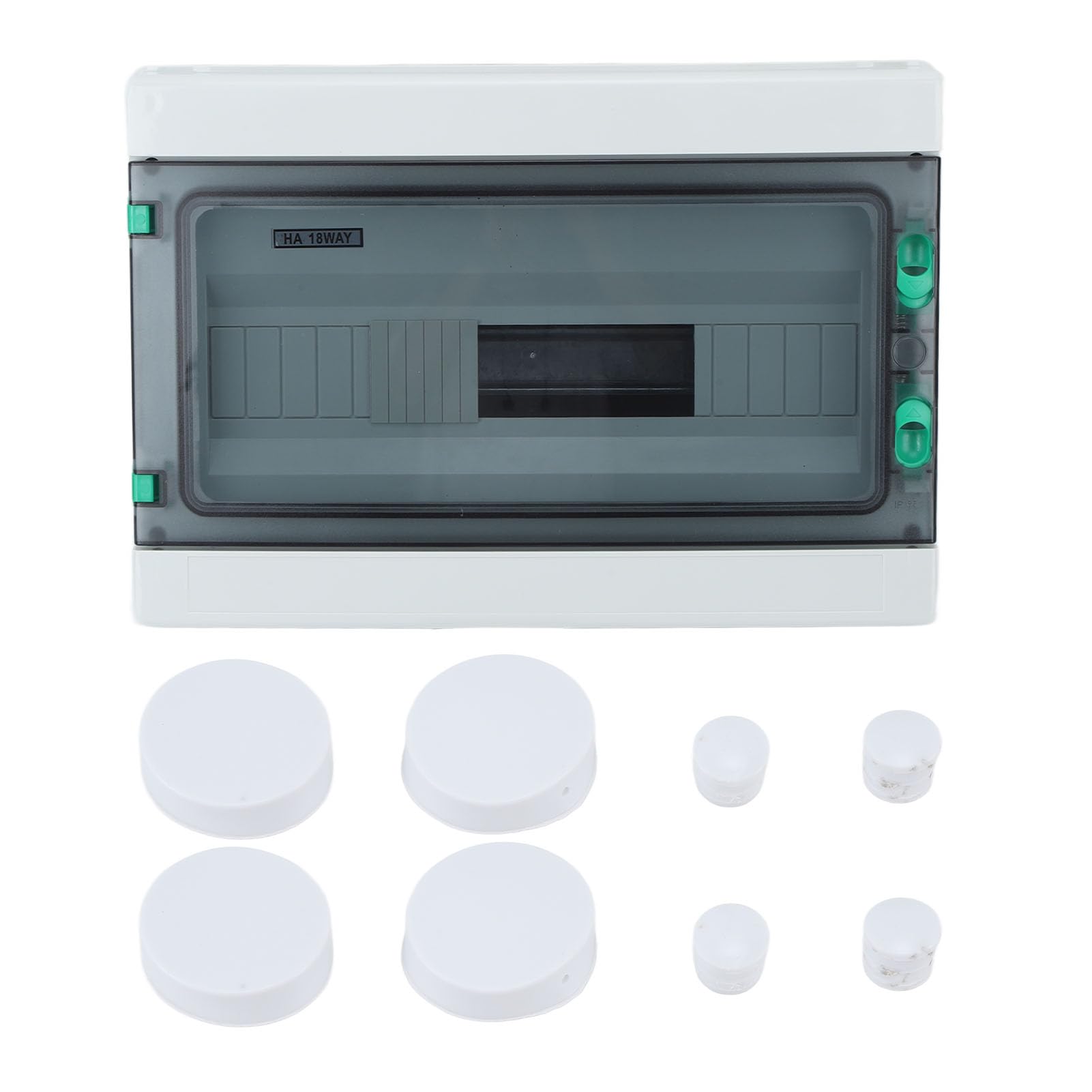 Generic 18-Wege-Stromverteilerkasten für den Außenbereich, Wasserdichter IP65-Leistungsschalter für die Elektrische Absicherung in Verschiedenen Umgebungen
