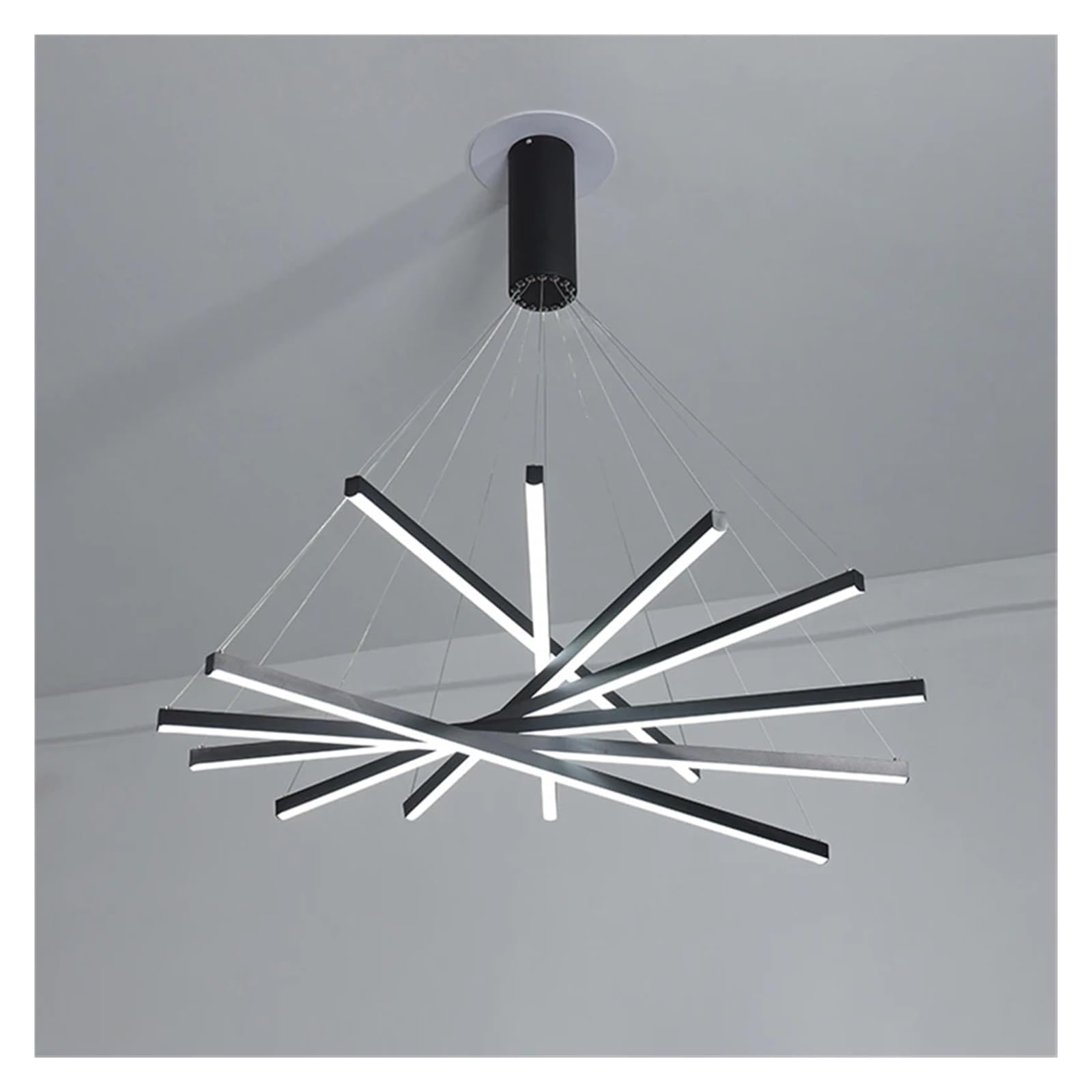 Araña moderna , Luces colgantes LED nórdicas, candelabro de ., iluminación moderna y sencilla, muebles de comedor, lámpara de decoración Compatible with el hogar, iluminación interior(7 heads,Warm lig
