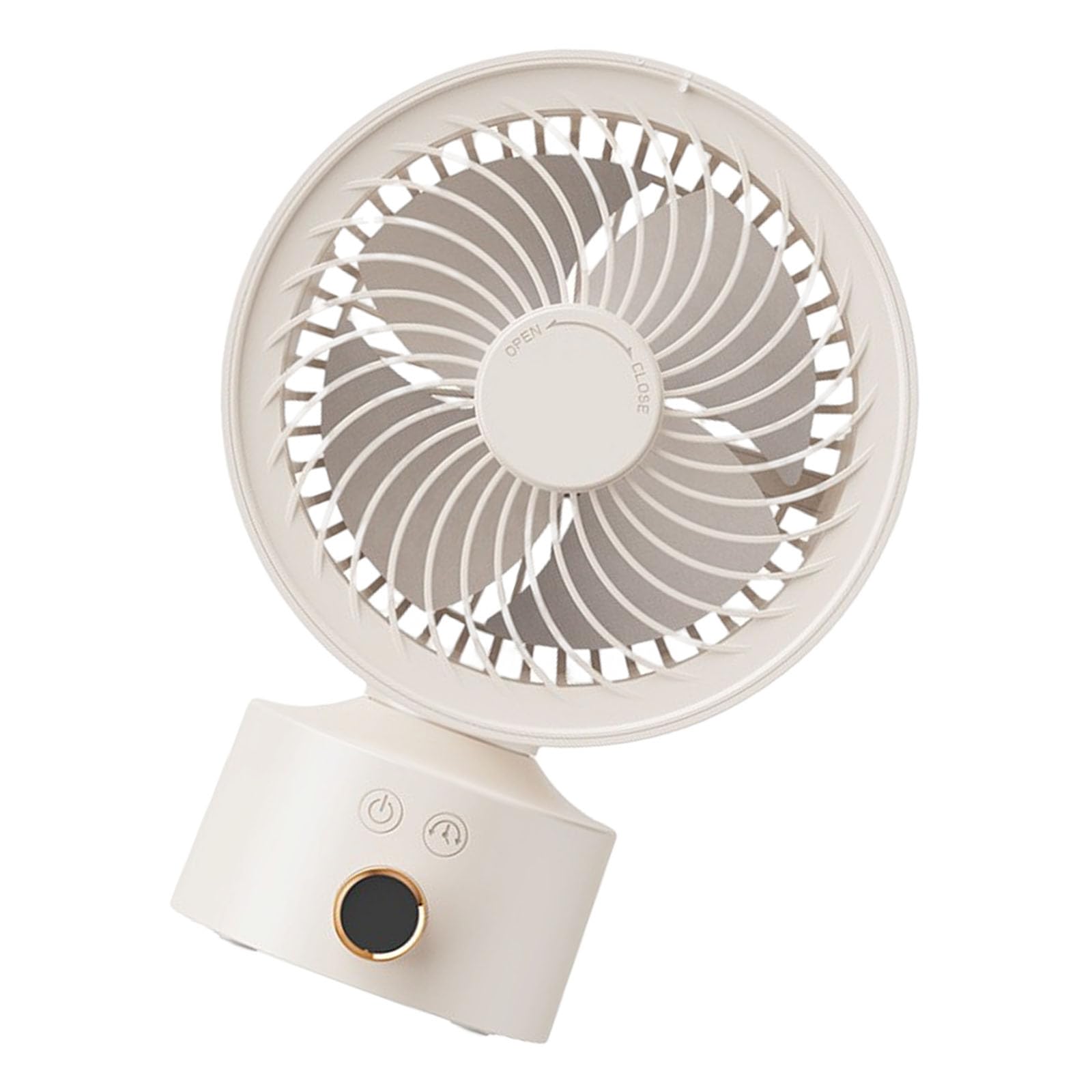 Elnwnnkc Air Circulation Fan Portable Intelligent Timer Desk Fan 4000mAh for Quiet and Powerful Airflows At Home or Work Portable Air Circulating