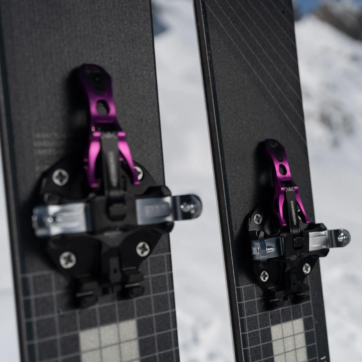 ATK Bindings Attacchi da Sci Alpinismo Raider 11 Evo, Black Titanium Purple, 86mm