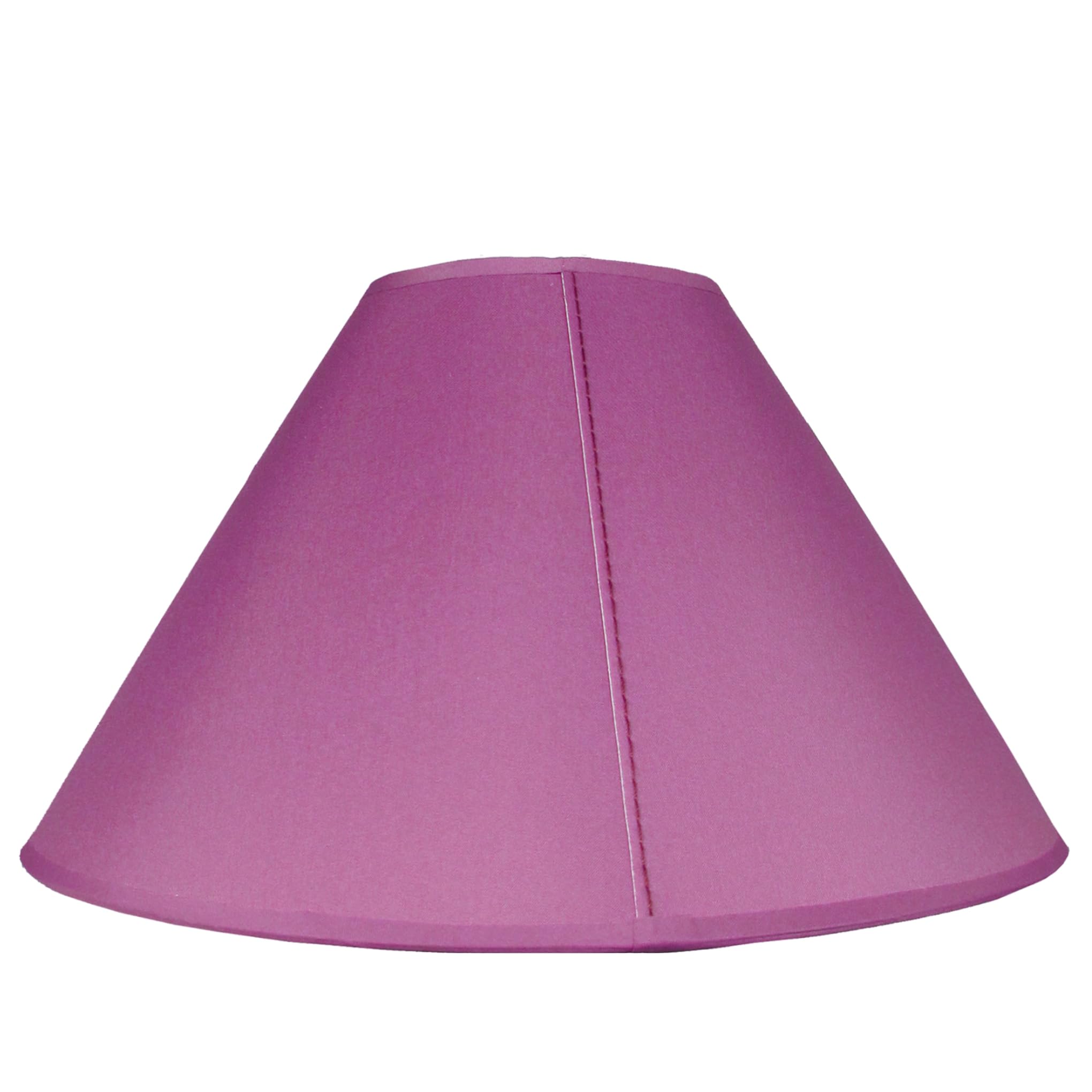 Loxton Lighting Plum Empire Cotton Coolie Lamp Shades For Table Lamps And Pendant Ceiling Lights - 30Cm Dia Cream (Plum)