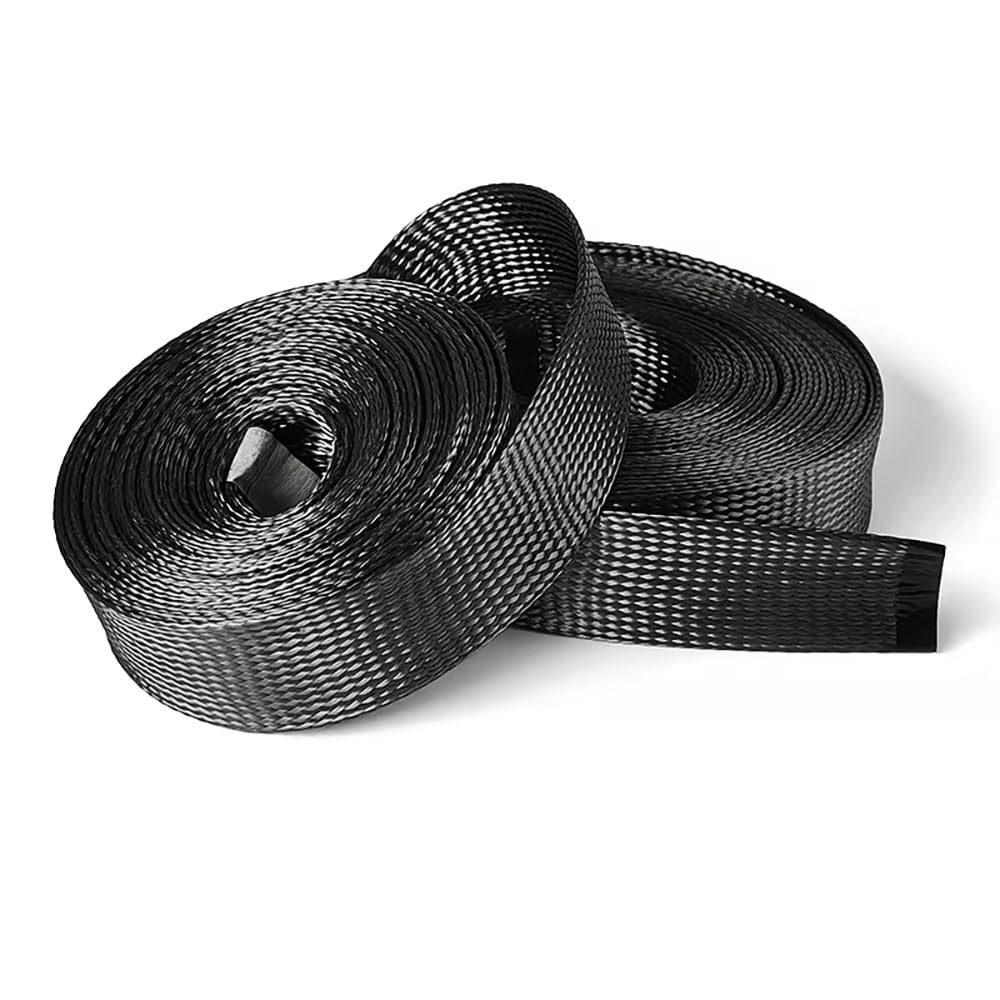 Osłona Przewodu Z Włókna Węglowego O Średnicy Wewnętrznej 4-80 Mm (1 Szt.) – Lekka, Odporna Na Korozję Osłona Wędki DIY(1m,ID18mm)