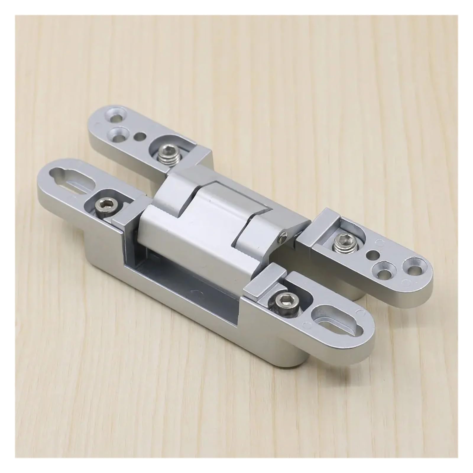 YMUGUEGH Zinc alloy 180 degree 3D adjustable door hinge concealed hinge,door hinge(B1lack)
