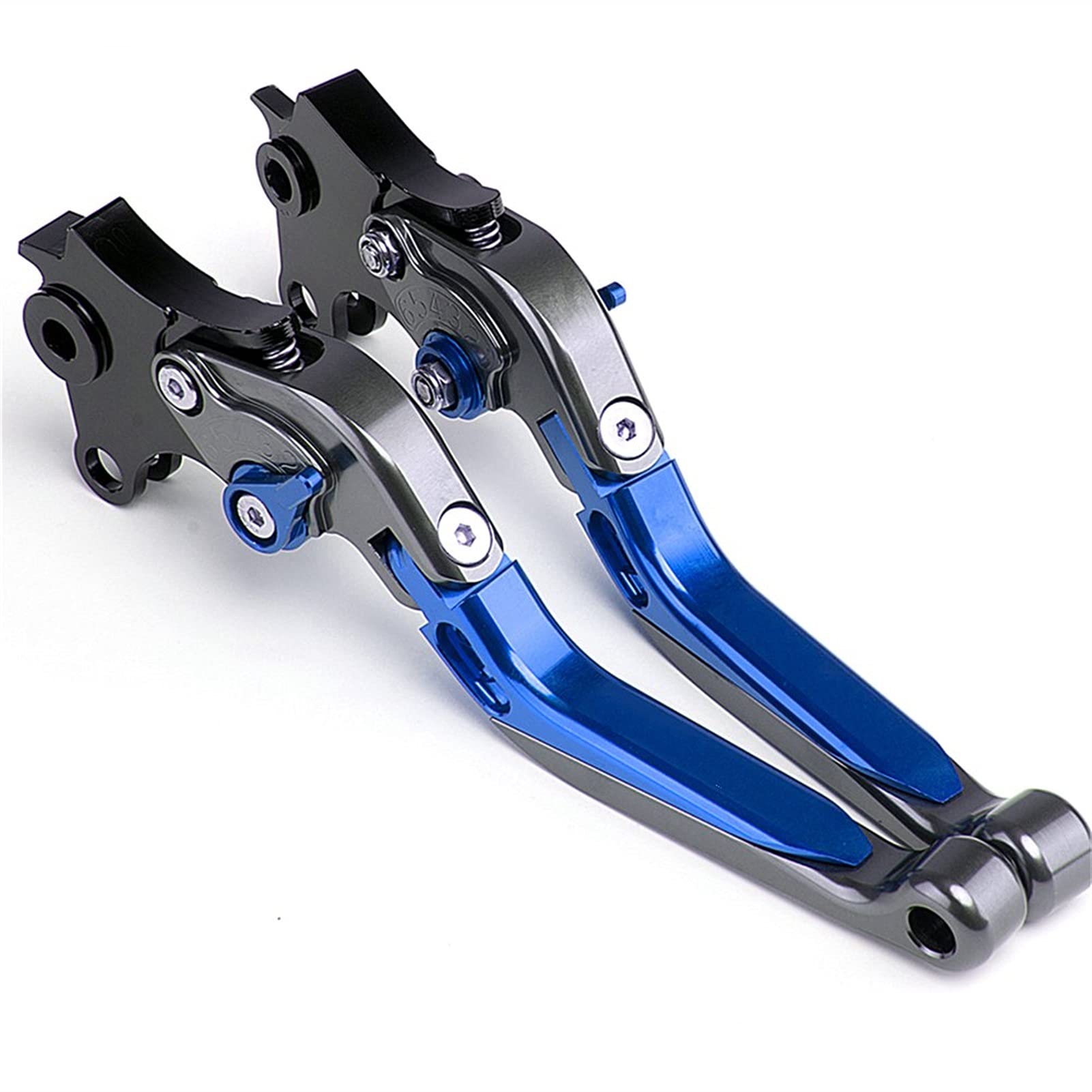 NBCLFE Microdream Brake Clutch Lever, Adjustable Aluminum Brakes Clutch Levers Compatible with Su-zuki GSF 600 BA-NDIT GSF600 Ba-ndit 1995-2004 (Color : 8) Motorcycle Accessories (Color : 10)