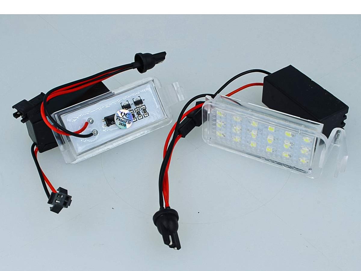 Car Passion Kit Luci Led Targa Compatibile Con Fiat 500 E 500