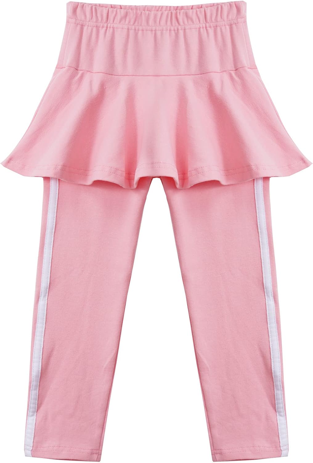 Little Baby Girls Athletic Leggings Pantskirt Footless Ballet Dance Tights Activewear Loungewear