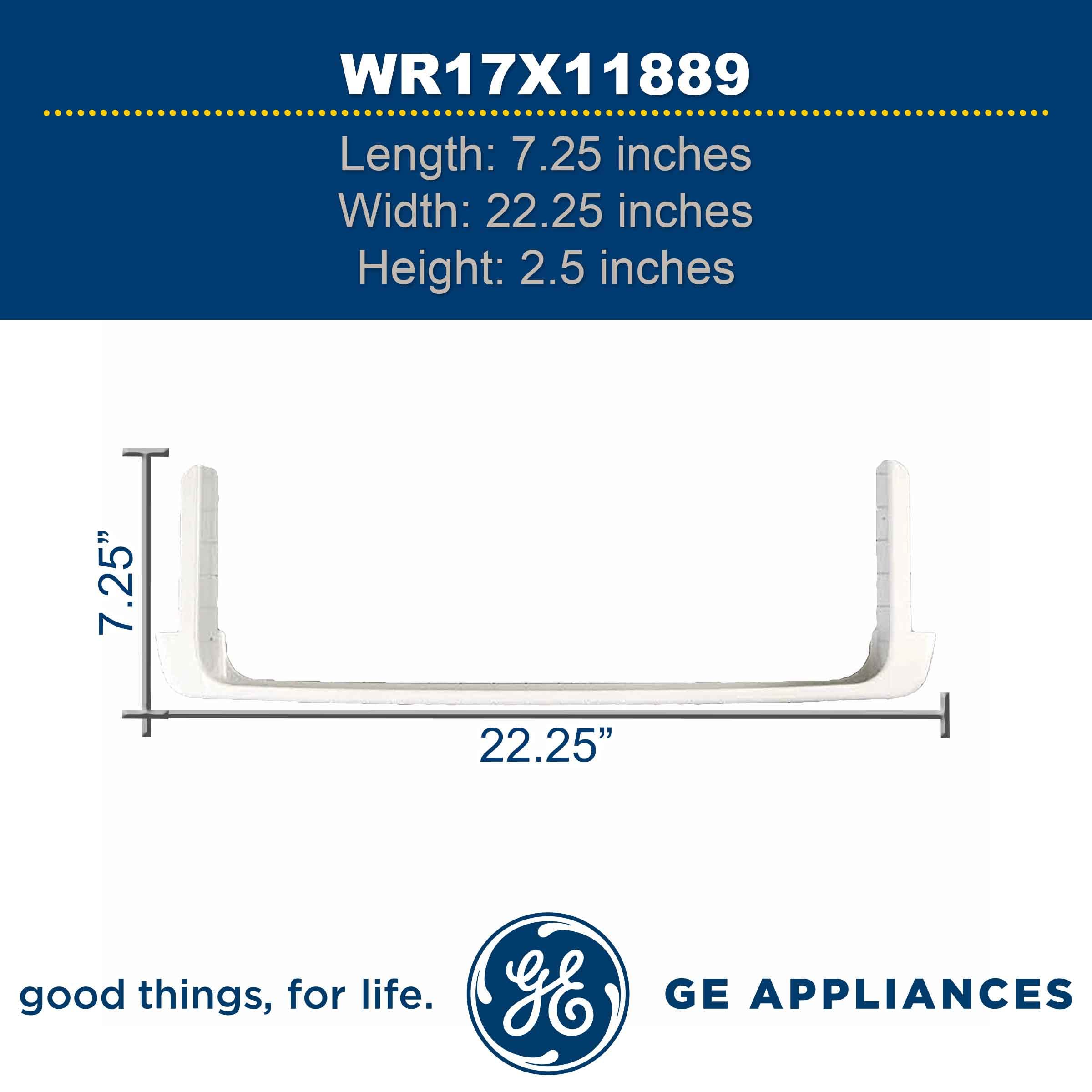 Amazon.com: GE WR17X11889 Genuine OEM Door Shelf Bar/Fixed Shelf