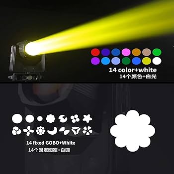 きゅん　　　 セレモニーに！新品　BEAMS lights Amazon.com: JUNMAN 295W 14R Beam Moving Head Light DJ Disco