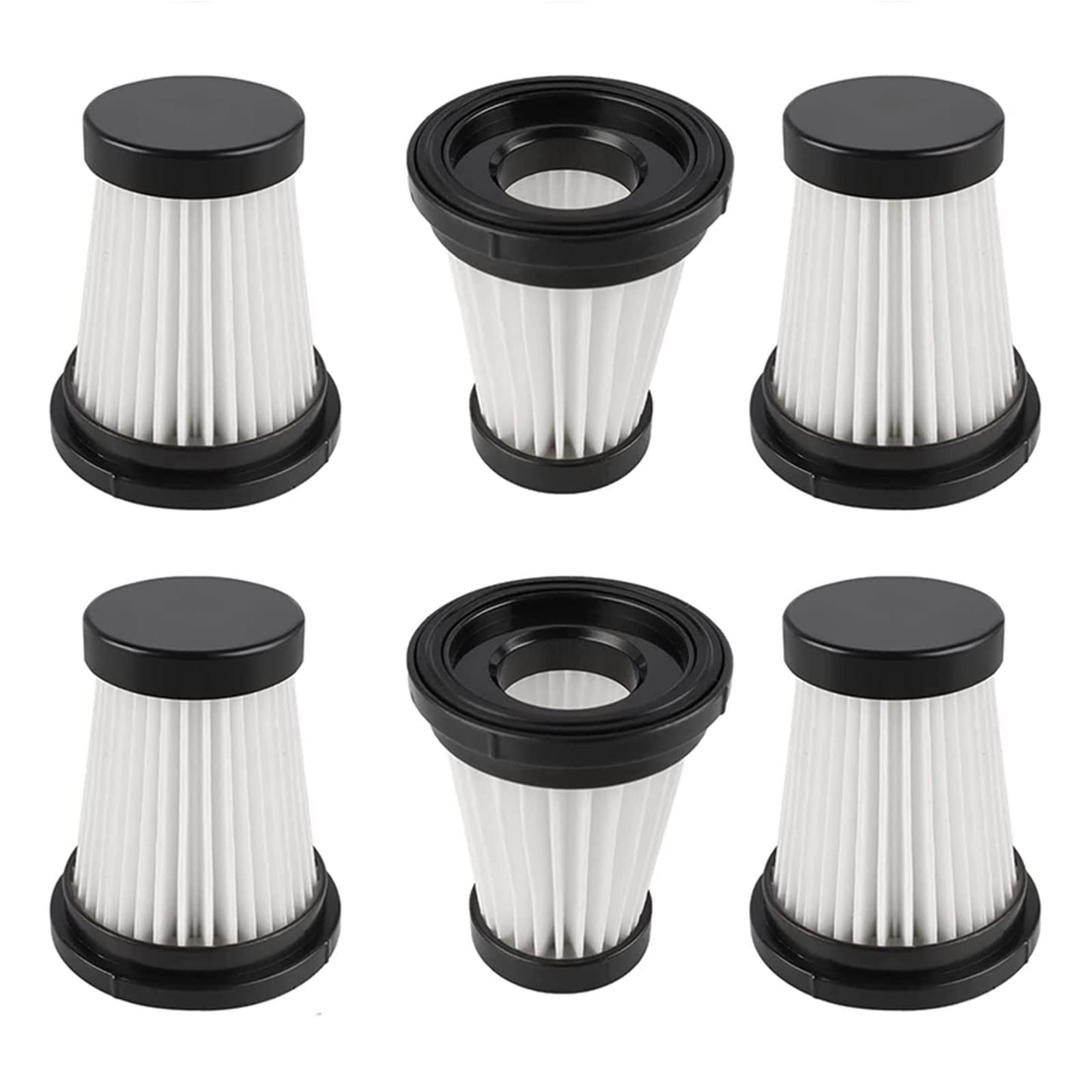 Hsyzygian Of 6 Vacuum Filter Replacements Vacuum Filter Cleaner Replacements Accessories for Cleaner