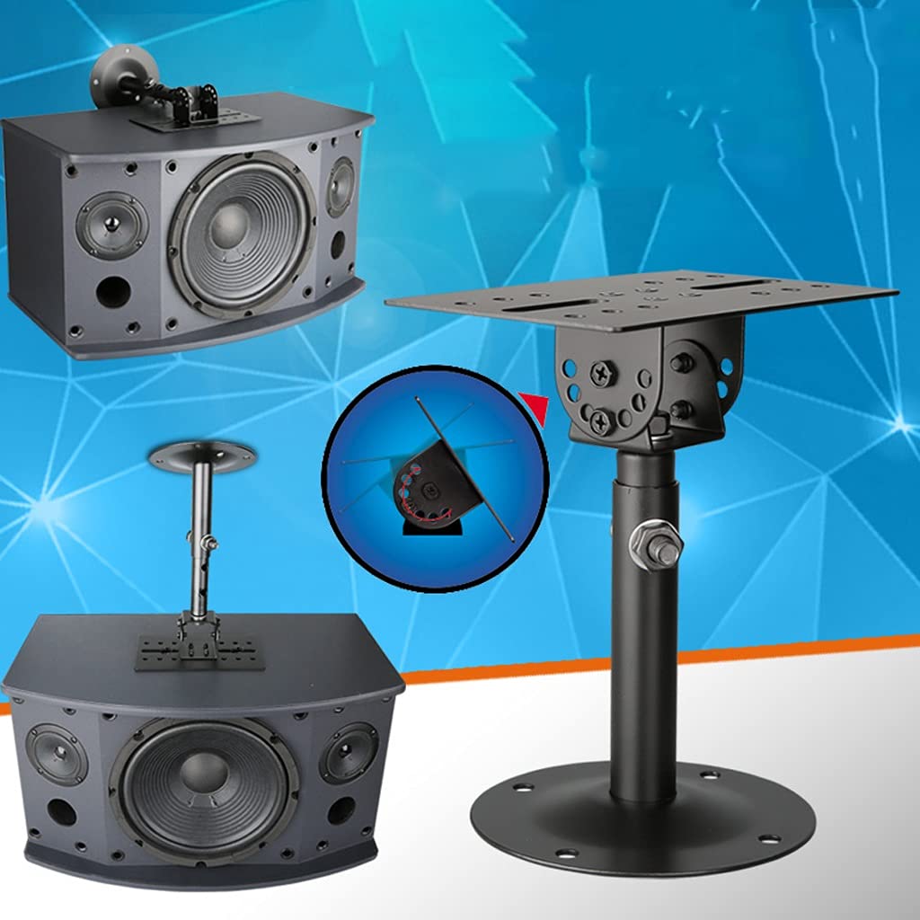 Rack per Altoparlanti Allampada da parete altoparlante Espansione del soffitto e contrazione del diffusore dell'altoparlante della staffa del diffusore surround Bracket Dimensione universale Hanger Ca