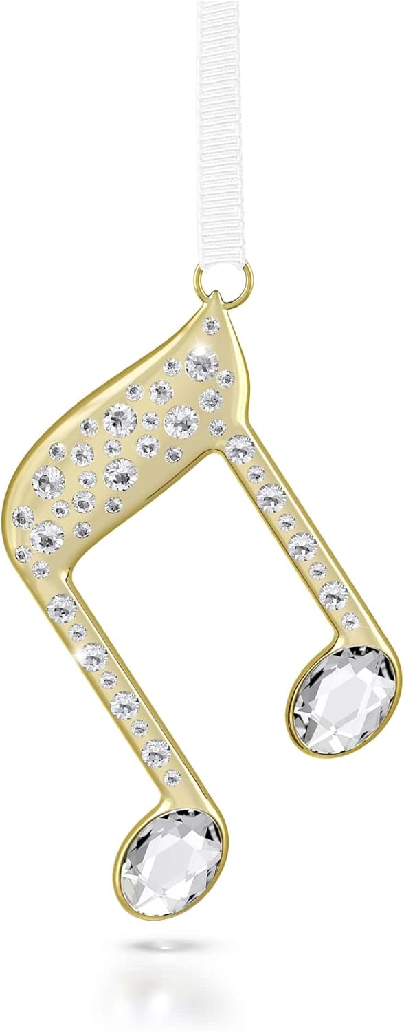 Swarovski Holiday Magic Double Music Note Ornament