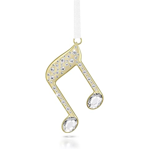 Swarovski Holiday Magic Double Music Note Ornament