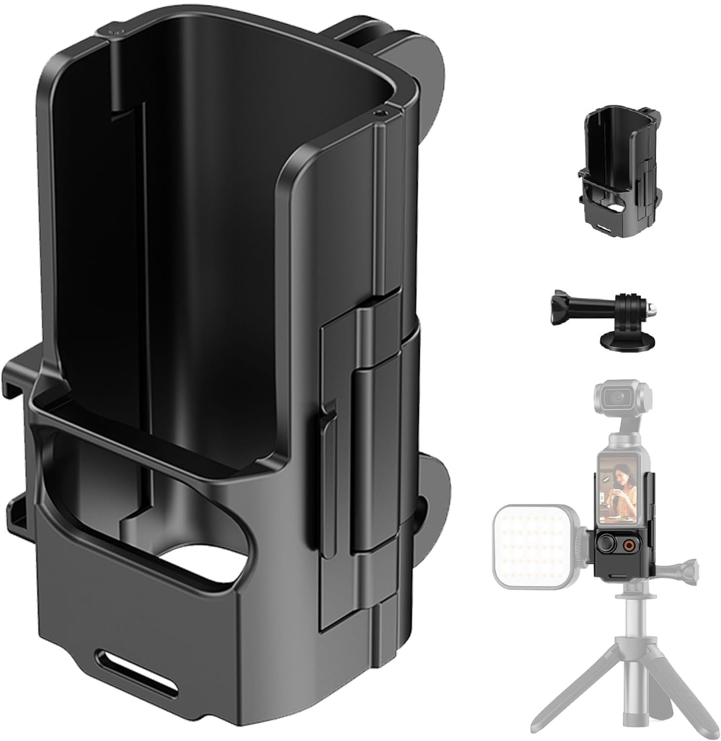 yantralay Osm o Pocket 3 Expansion Frame Adapter Protective Bracket + Action Camera Adapter Compatible for DJI Osm o Pocket 3 Accessories with 1/4 Cold Shoe Action Camera Mount (B0D813N881) Amazon Price History, Amazon Price Tracker