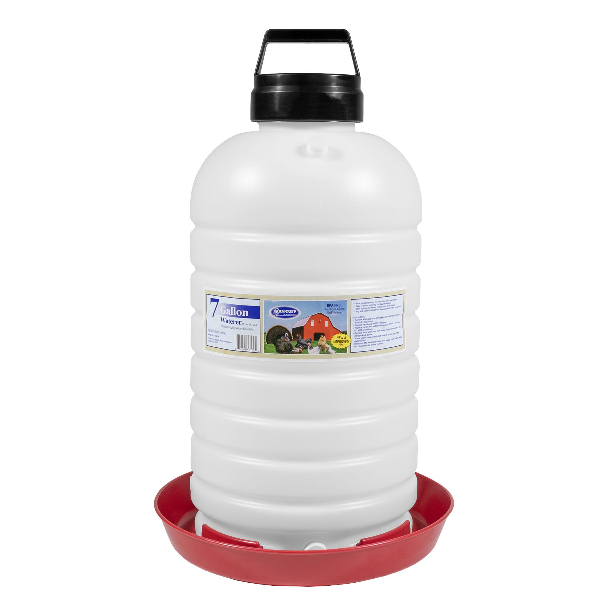 FARM-TUFF Hanging Chicken Waterer 7 Gal