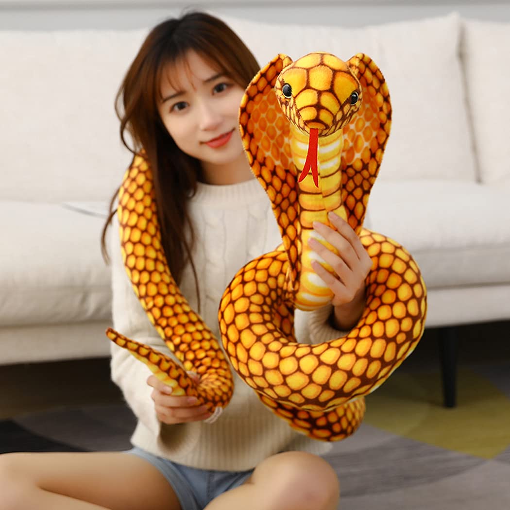 本物のヘビの皮 コブラの置物 高さ約60cm 爬虫類 へび ヘビ 蛇☆コブラ