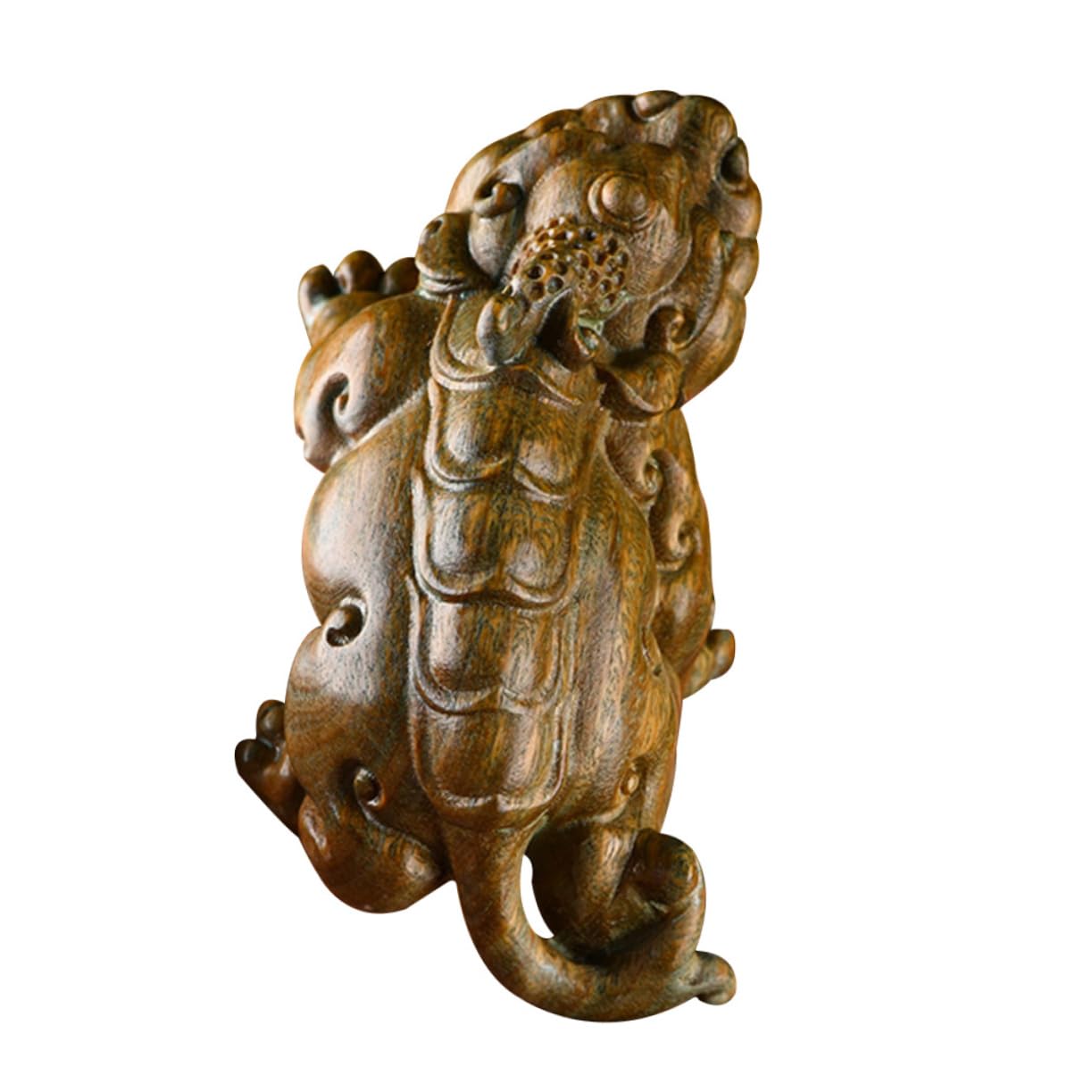 STOBAZA Colgante De Madera Artesanal Adorno De Figura De Criatura Mitológica Decoración De Escritorio para Pequeña Decoración De Figuras