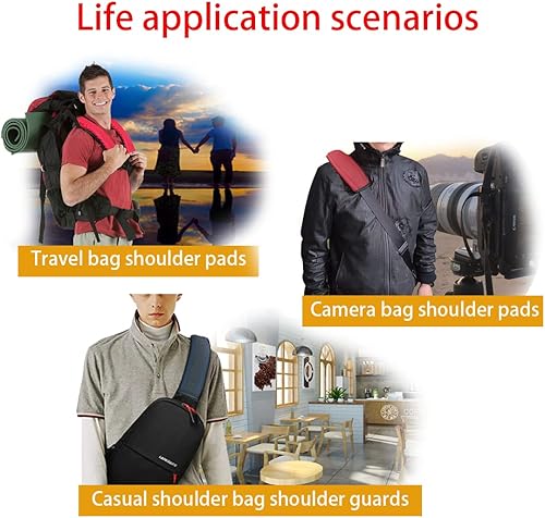 Miniatura 6 de zipelo 2 fundas para cinturón de seguridad de automóvil, fundas suaves para correa de hombro, almohadillas de arnés, cojín de conducción cómodo para