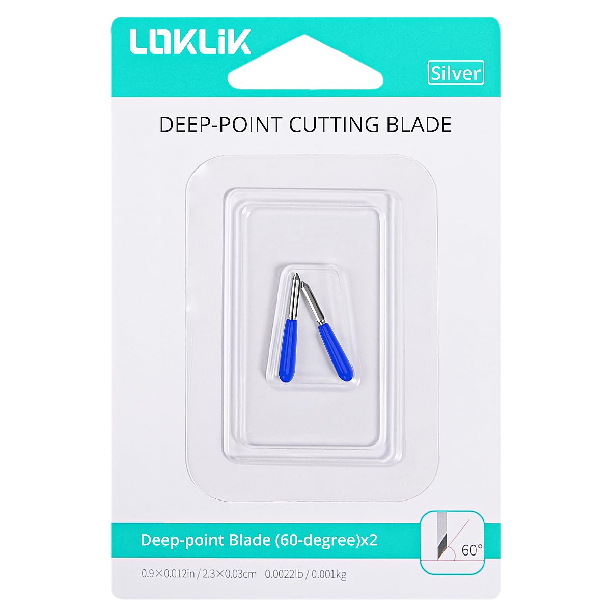 LOKLiK Deep Point Blade Replacement 2PCS Premium Deep Point Blade