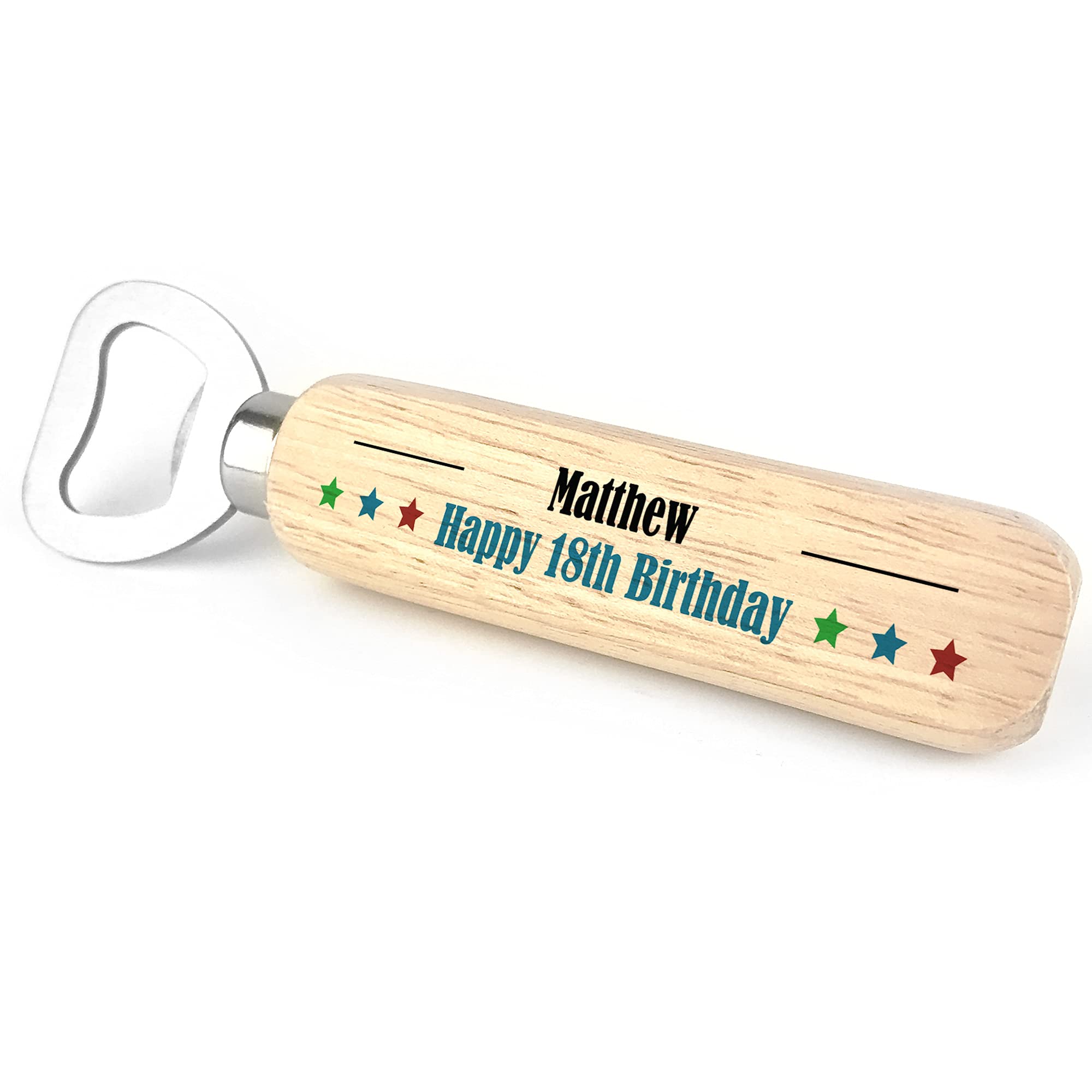 Personalised Birthday Gift for Daughter Son Mum Dad 18th 21st Bottle Opener