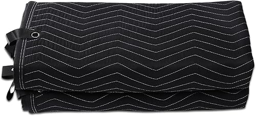 Miniatura 9 de VEVOR Sound Dampening Blanket, 96" x 80", Extra Large Studio Grommeted Blanket with Grommets, Light Blocker for Door Acoustic Noise Blocking Blanket