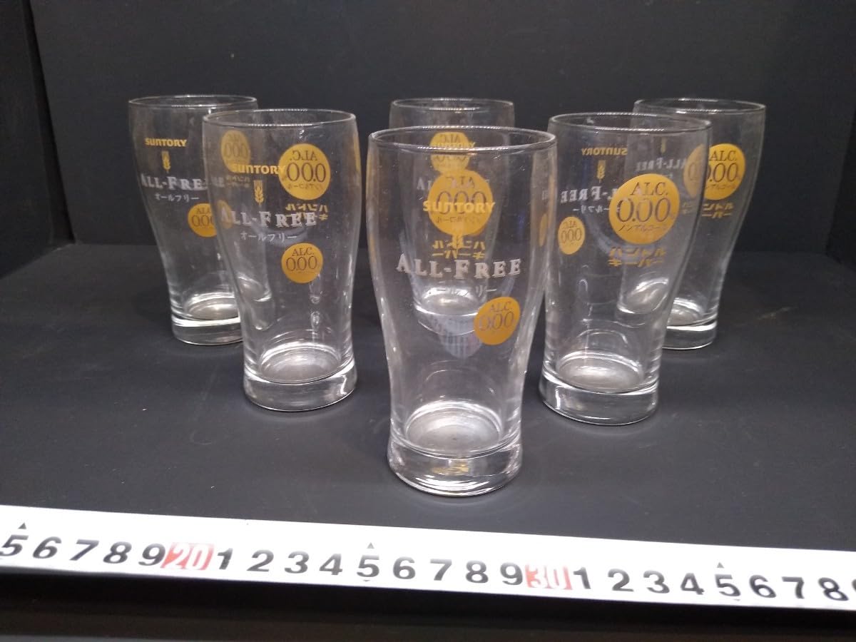 Amazon.co.jp: SUNTORY ALL FREEE オールフリー ビアグラス ビール 