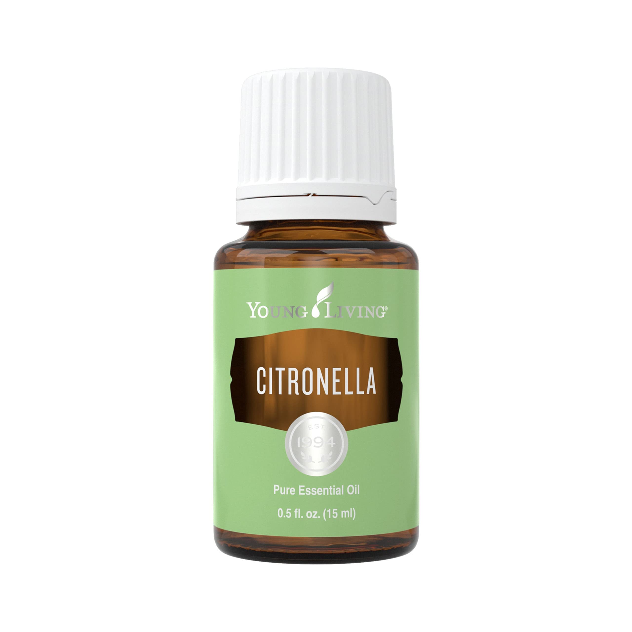 Young Living Citronella Essential Oil - Harness The Power of Nature to Create a More Invigorating Outdoor Environment - 15 ml