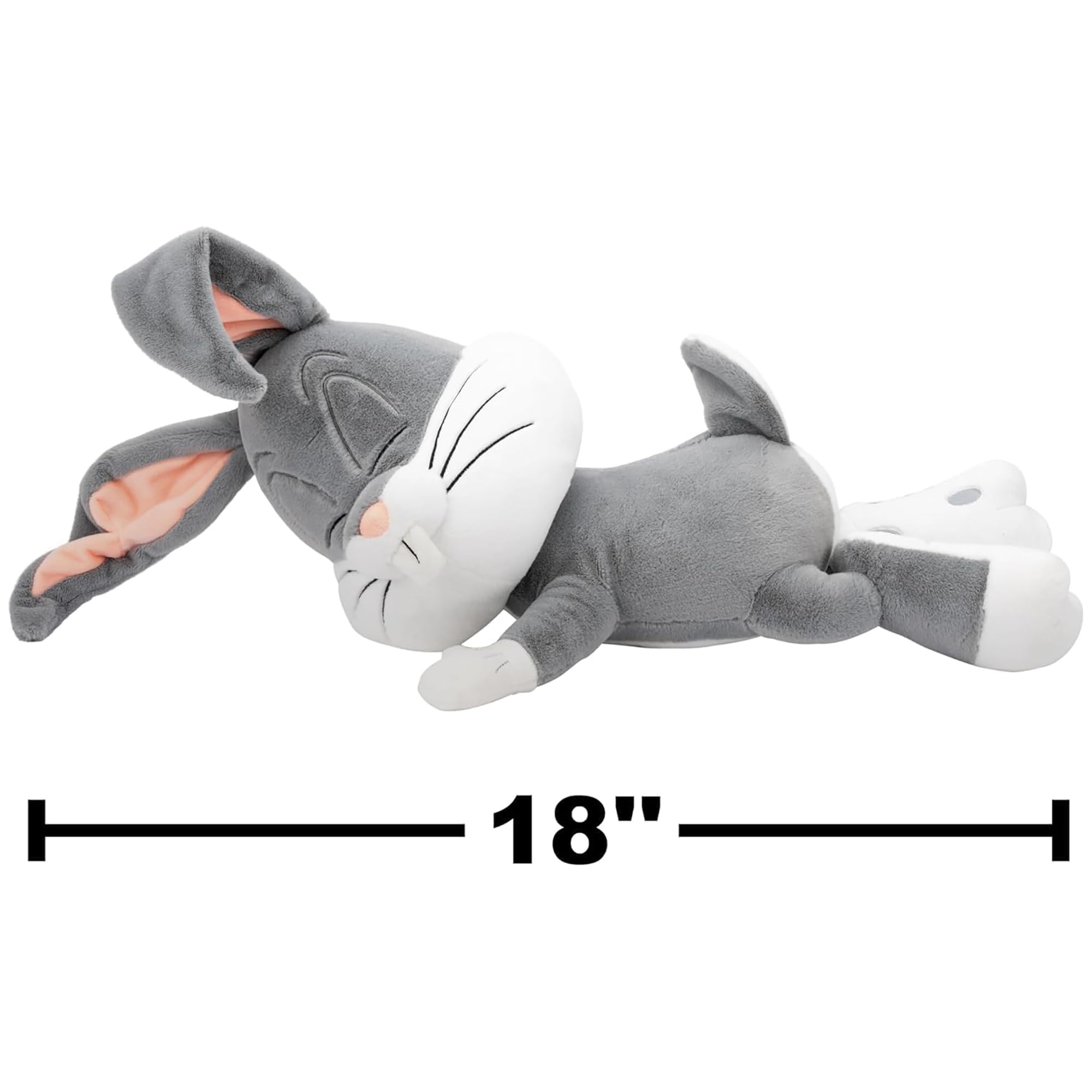 Amazon.com: Jazwares Looney Tunes Bugs Bunny - Peluche para dormir