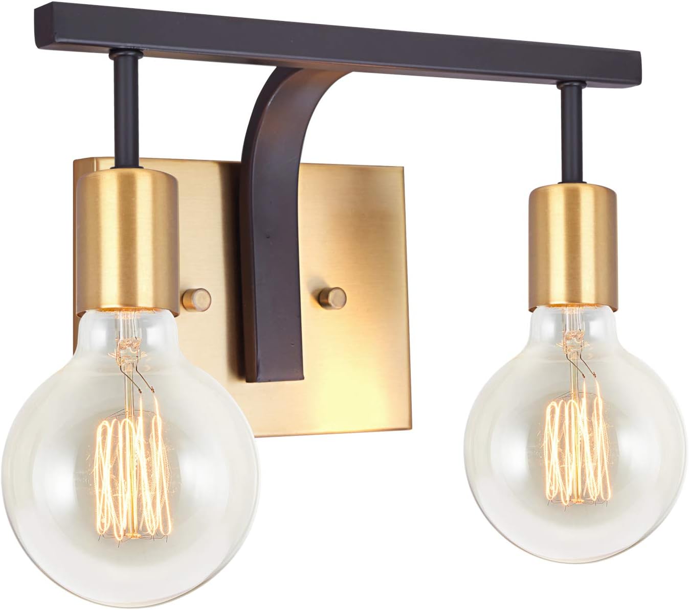 Super Cheap 🛒 Aspen Creative 62175, Two Metal Bathroom Light Fixture, 12 Wide, Transitional Design in Bronze Vanity Wall, 2 🛒 Crazy Deals Aspen Creative 62175, Two Metal Bathroom Light Fixture, 12 Wide, Transitional Design in Bronze Vanity Wall, 2