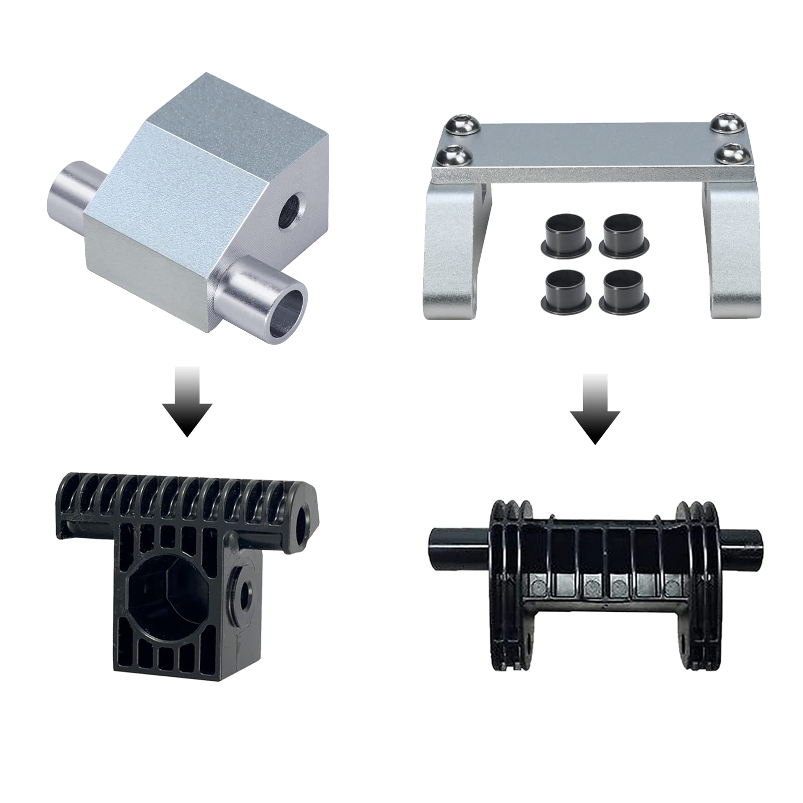 Amazon.com: Vanshly Metal Drive Toggle and Clevis Mount Power