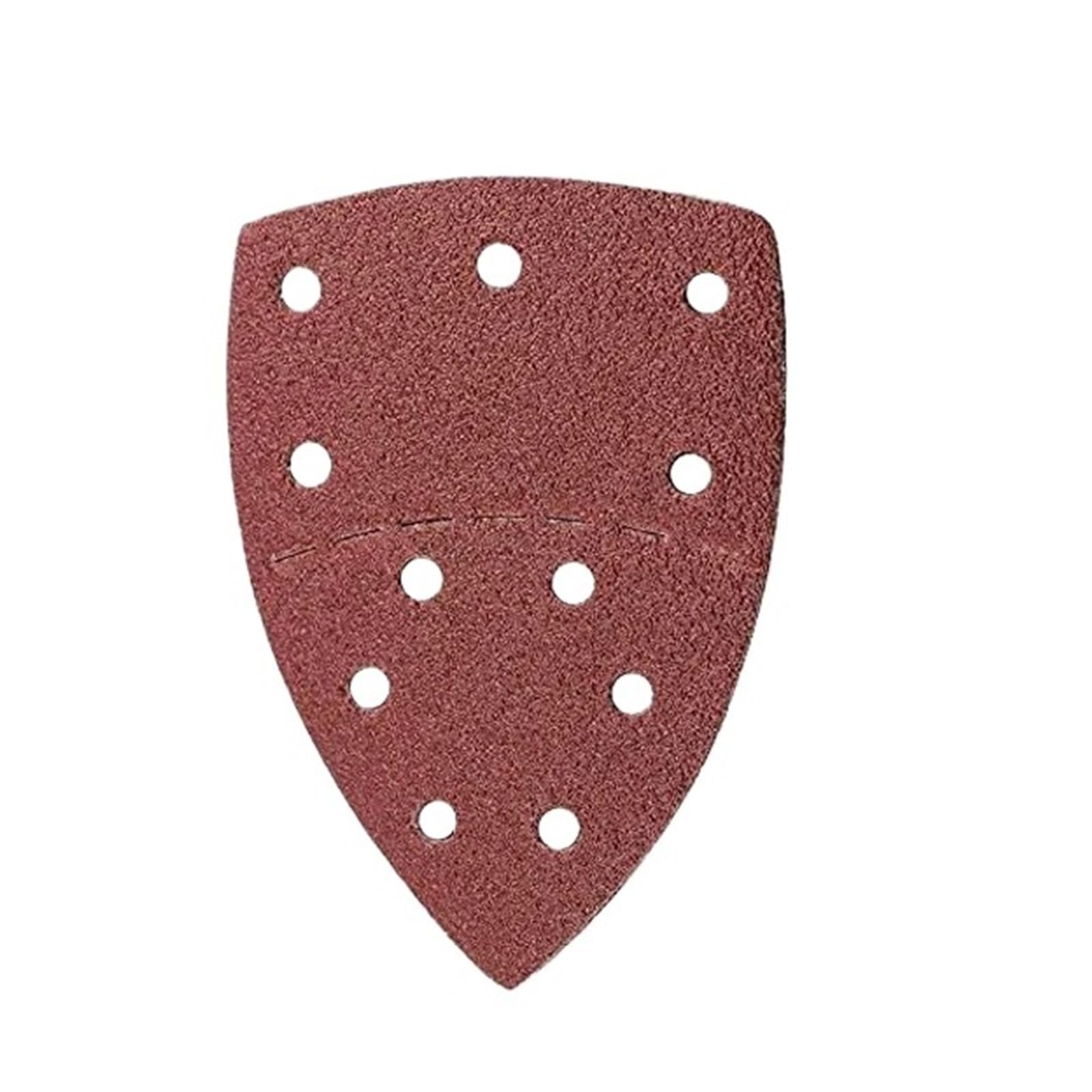 10pc Mouse Detail Sander Sandpaper 11 Holes Triangular Sanding Paper(40)
