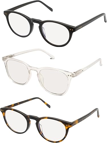 MicroVision Optical Futura - Lentes de luz azul para mujeres y hombres, anteojos de lectura para computadora con protección de bloqueo de luz azul MicroVision Optical Futura - Lentes de luz azul para mujeres y hombres, anteojos de lectura para computadora con protección de bloqueo de luz azul