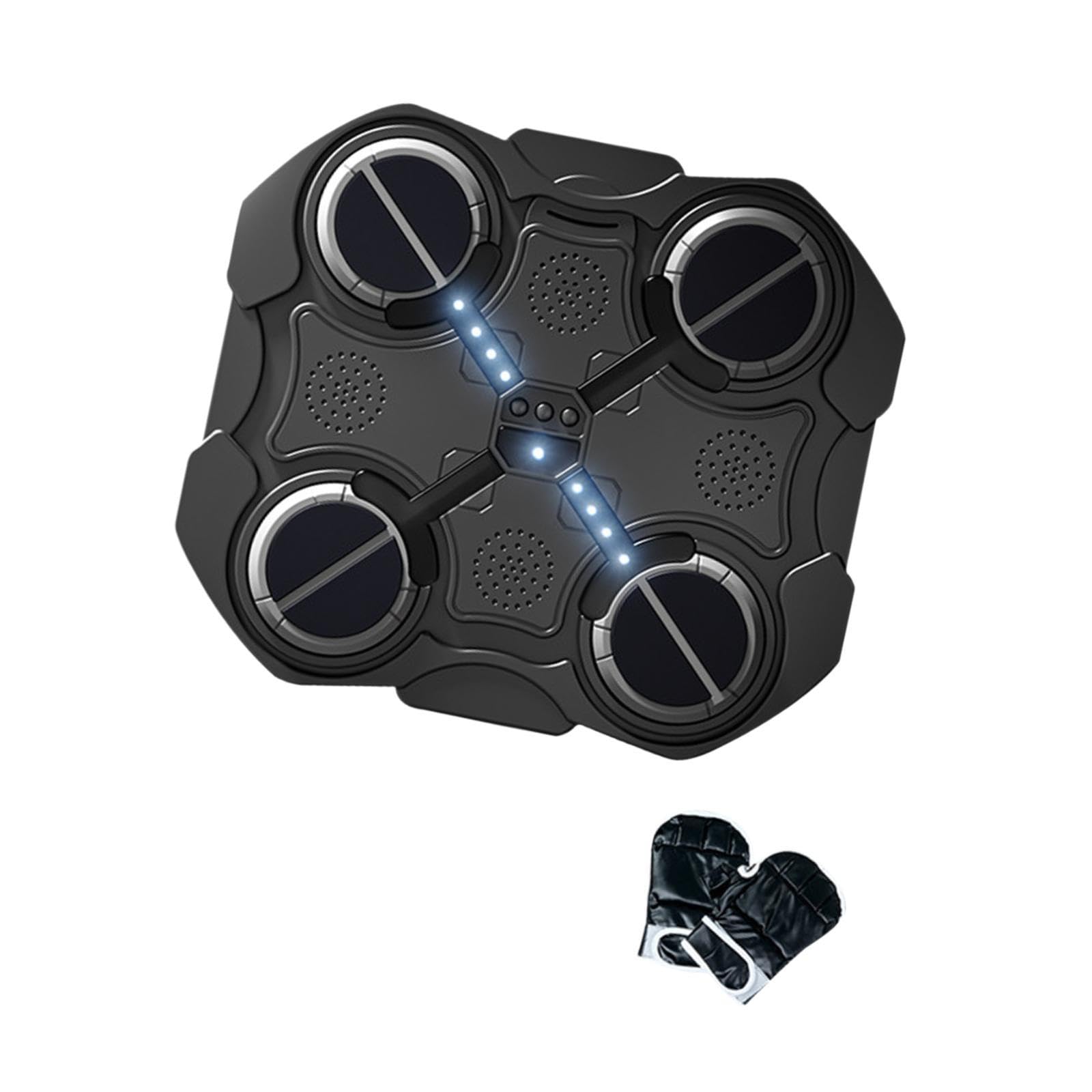 Music Boxing Machine Electronic Boxing Train for Kickboxing Fitness Karate Black-image-49