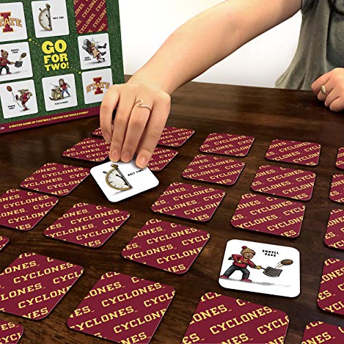 Image of YouTheFan NCAA Officially-Licensed Memory Match Game - Humorous, Team-Specific, Original Hand-Drawn Artwork, Fun for the Whole Family, for Fans Young and Old