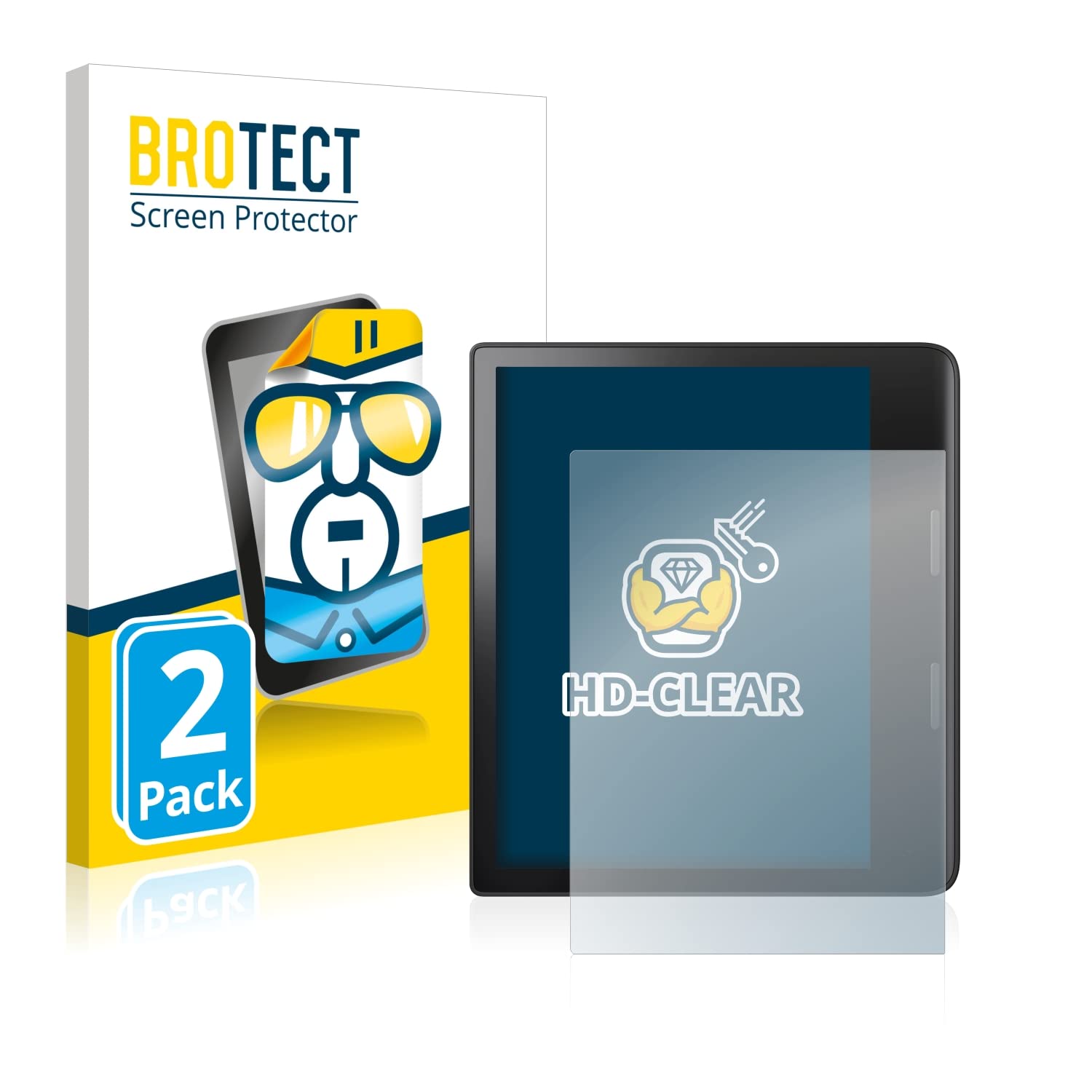 brotect 2-Pack Screen Protector Compatible with Tolino Epos 3 - HD-Clear Protection Film